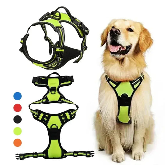 Adjustable & Breathable Chest Strap Dog Harness