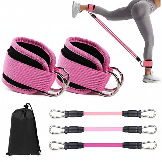 Ankle Straps Resistance Bands Set