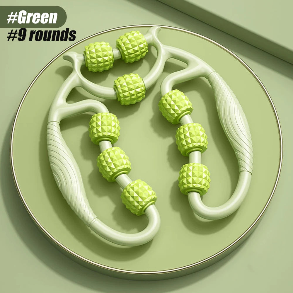 20-Wheel Leg Massager