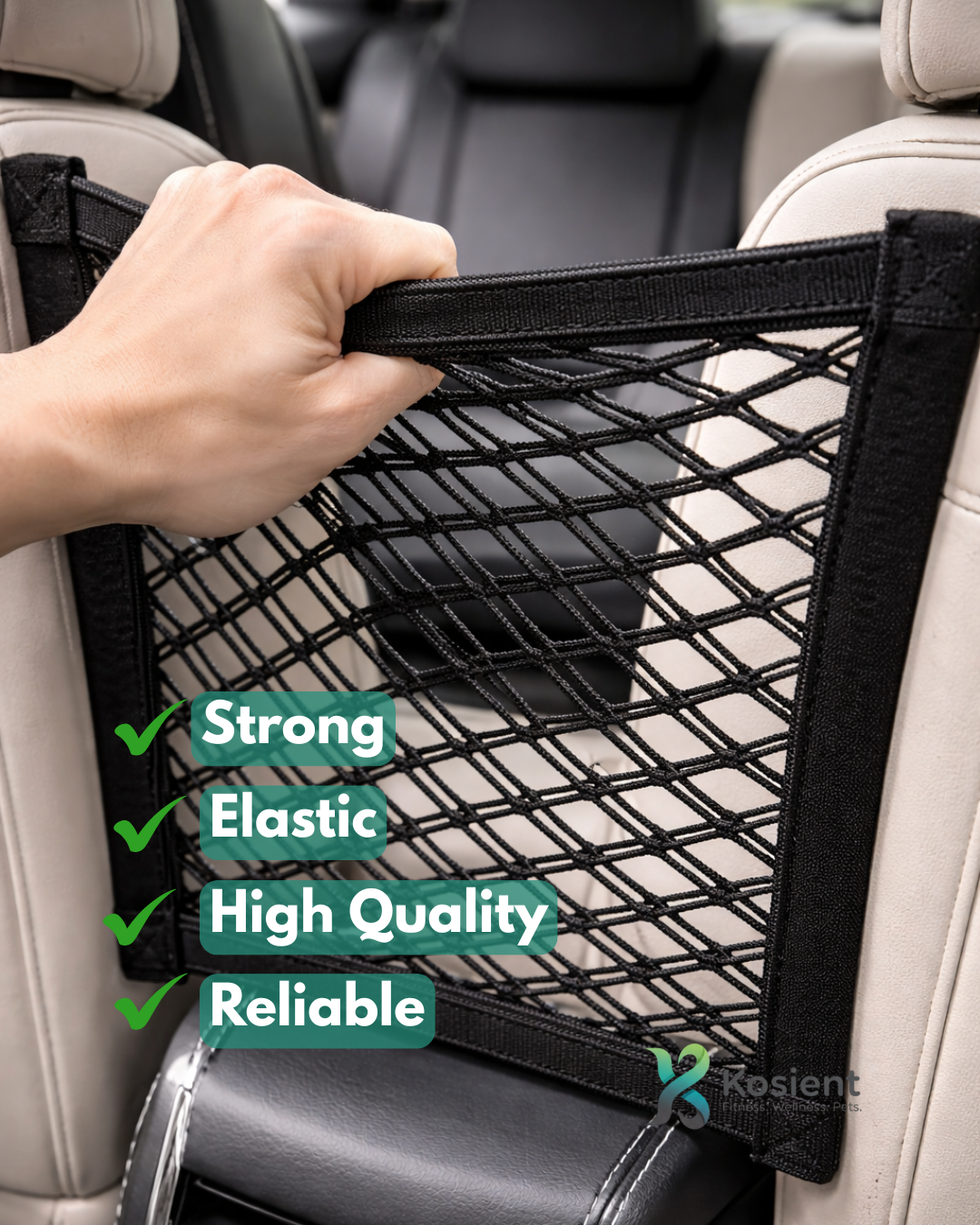 Dog Car Safety Barrier — Keep Dogs Safely in the Back Seat