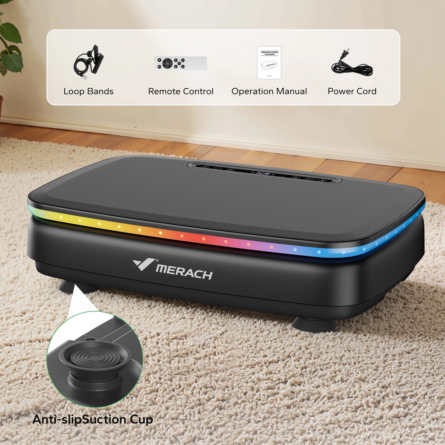 Full Body Vibration Plate Exercise Machine