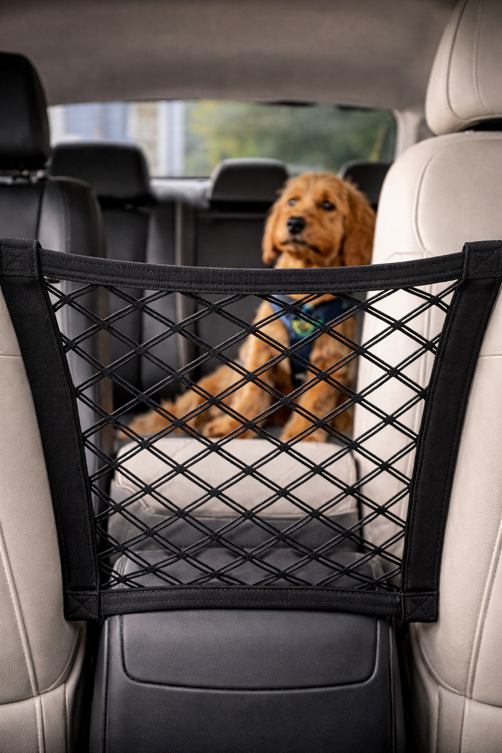Dog Car Safety Barrier – Seat Gap Protector