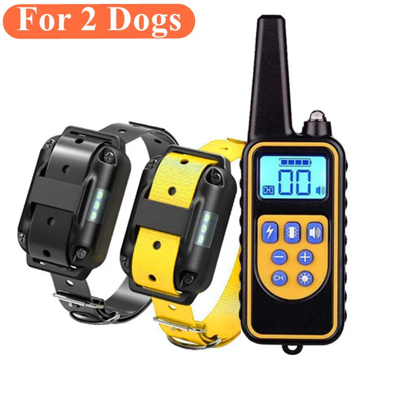 Waterproof Rechargeable Dog Training Collar