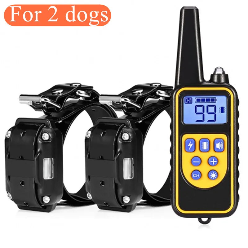 Waterproof Rechargeable Dog Training Collar