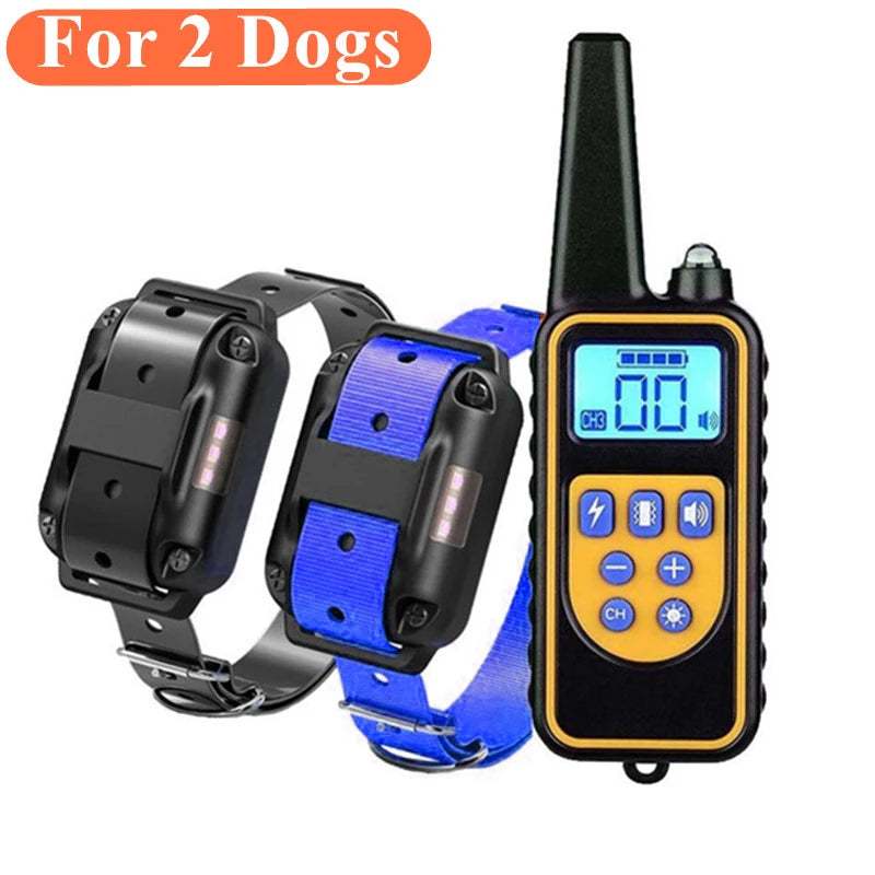 Waterproof Rechargeable Dog Training Collar