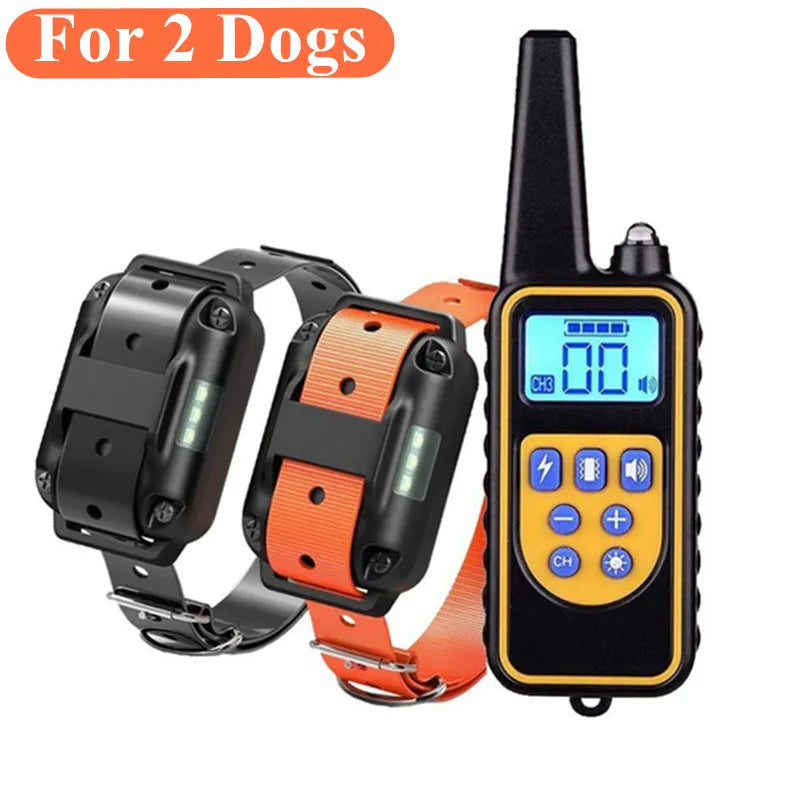Waterproof Rechargeable Dog Training Collar