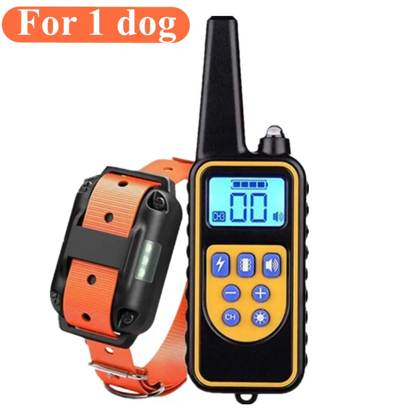 Waterproof Rechargeable Dog Training Collar