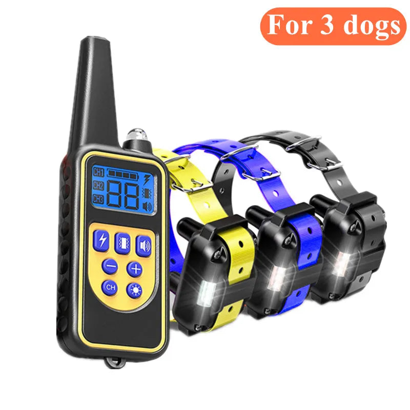 Waterproof Rechargeable Dog Training Collar