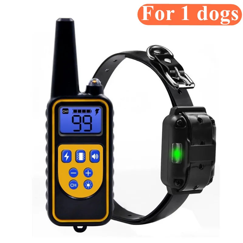 Waterproof Rechargeable Dog Training Collar