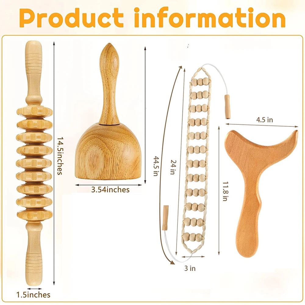 Wood Therapy Massage Tools