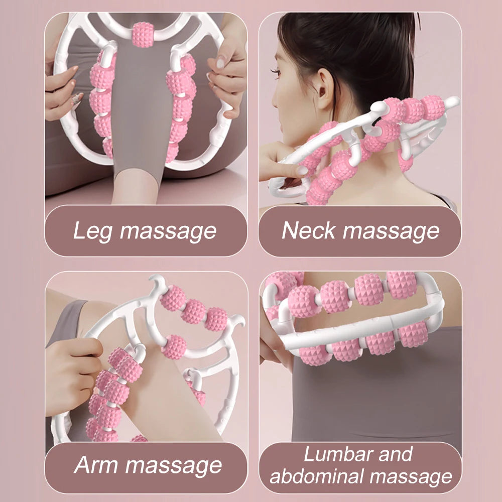 20-Wheel Leg Massager