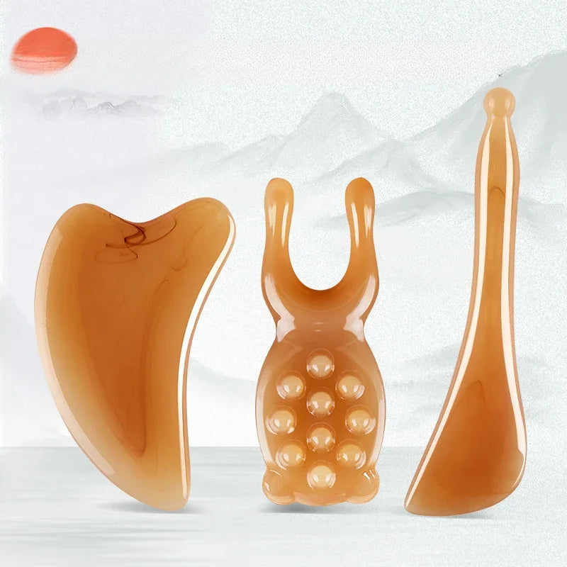 Face Lifting Guasha – Resin Facial and Eye Massage Tool