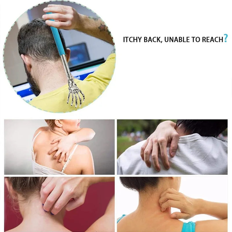 Retractable Stainless Steel Claw Massager