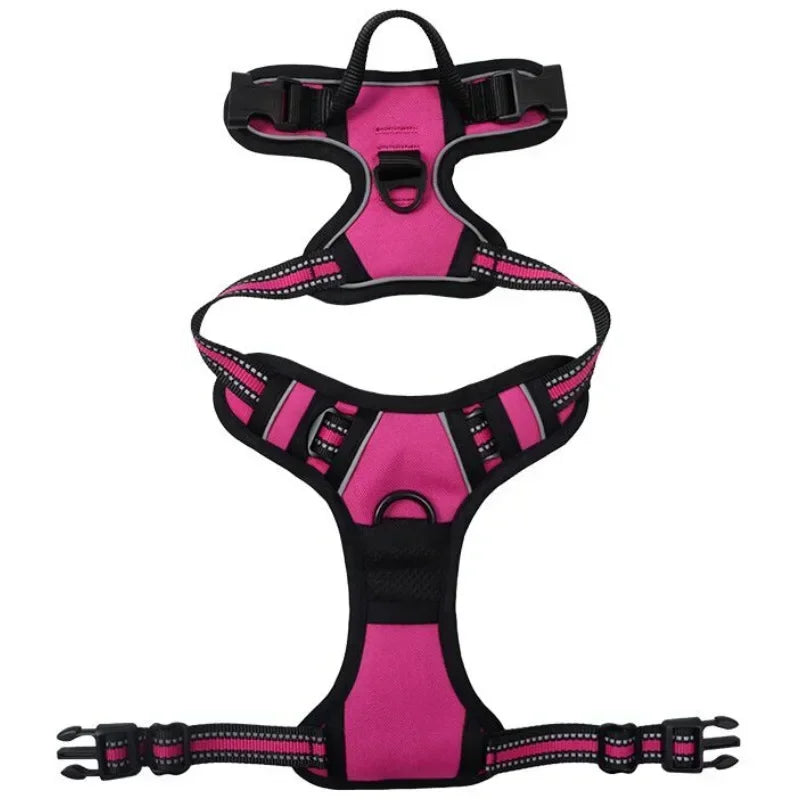 Adjustable & Breathable Chest Strap Dog Harness