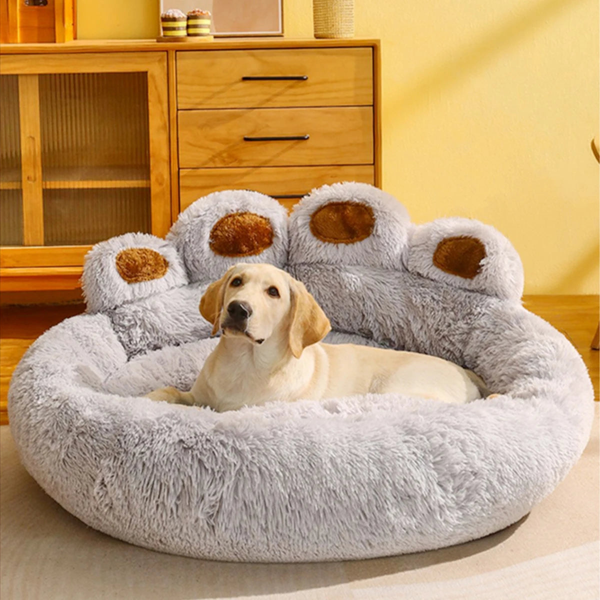 Fluffy Dog Bed – Cozy Pet Sofa and Kennel Mat