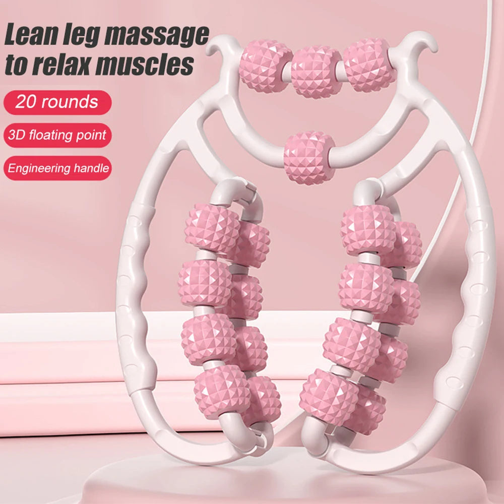 20-Wheel Leg Massager