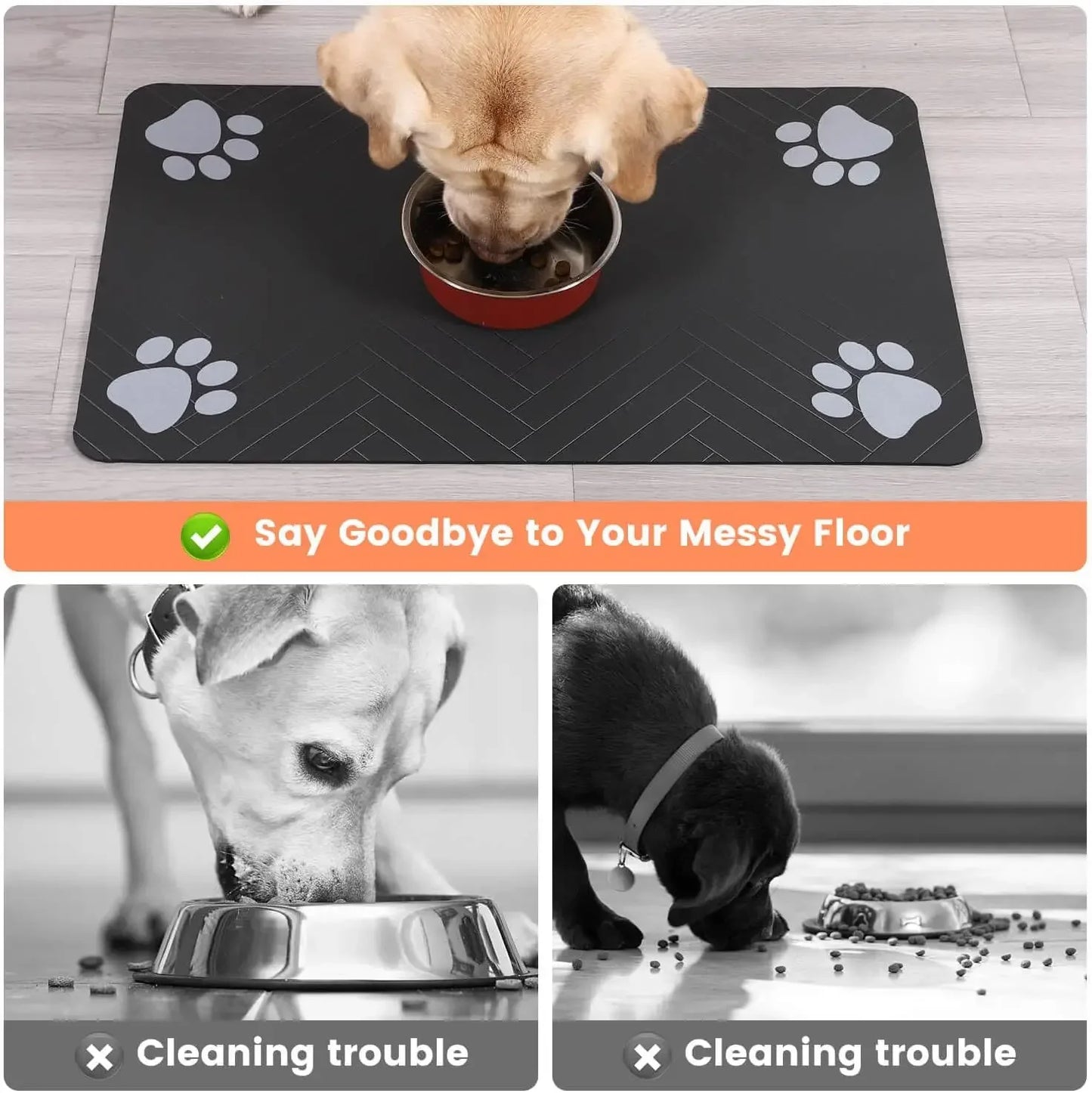 Waterproof Absorbent Pet Feeding Mat