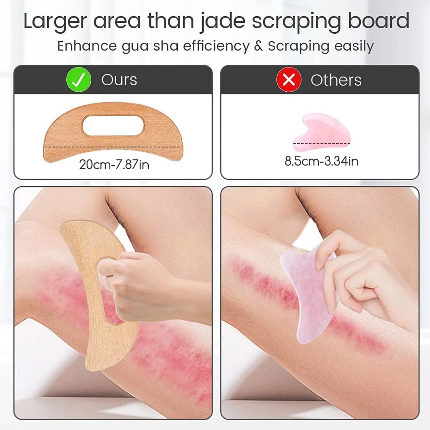 Wooden Gua Sha Tool