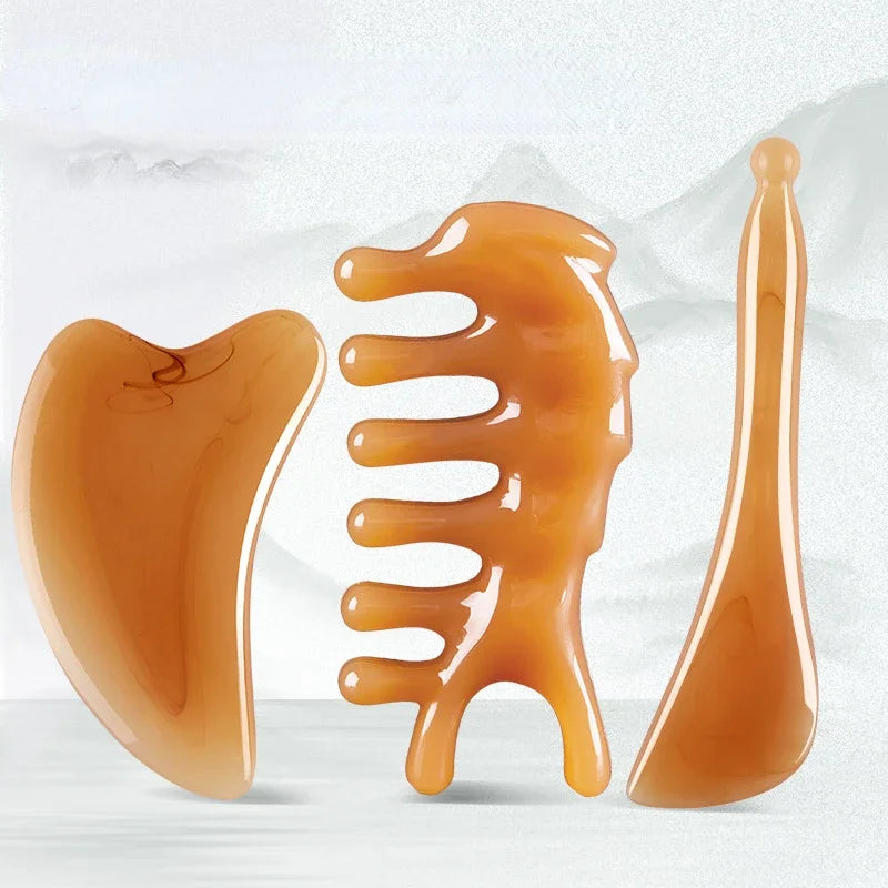 Face Lifting Guasha – Resin Facial and Eye Massage Tool