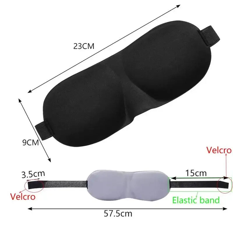 3D Contoured Sleep Mask