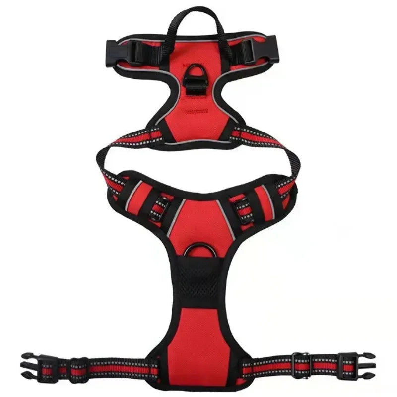 Adjustable & Breathable Chest Strap Dog Harness