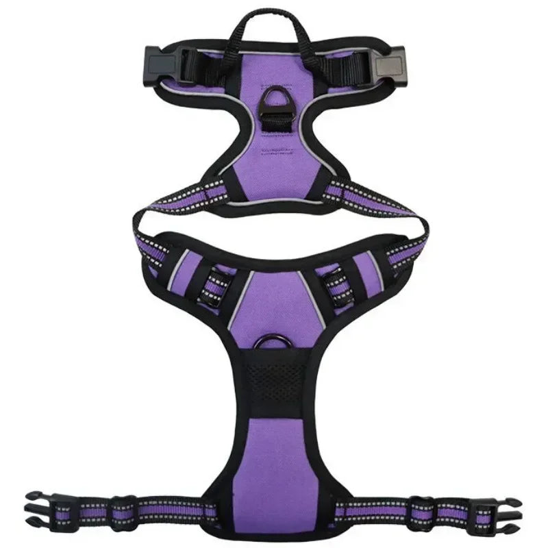 Adjustable & Breathable Chest Strap Dog Harness