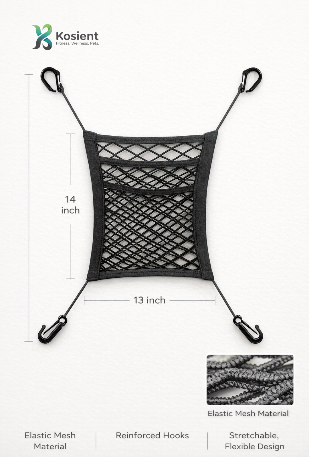 Dog Car Safety Barrier – Seat Gap Protector